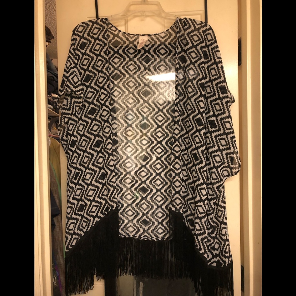 OP Kimono with fringe